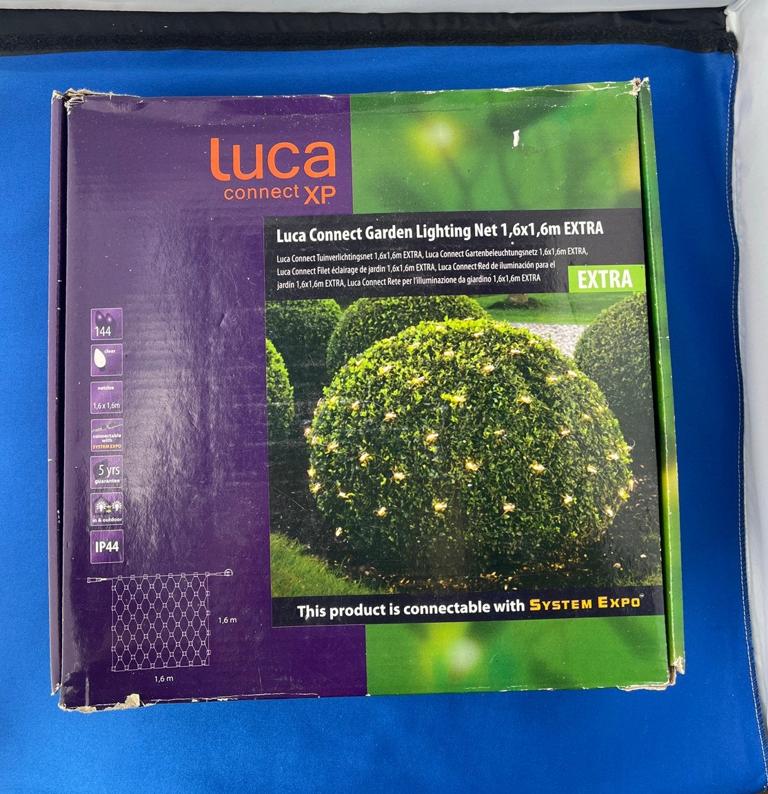 Luca Connect Garden Lighting Net 1.6x1.6m EXTRA, Kunststof, Minder dan 50 watt, Overige typen, Nieuw