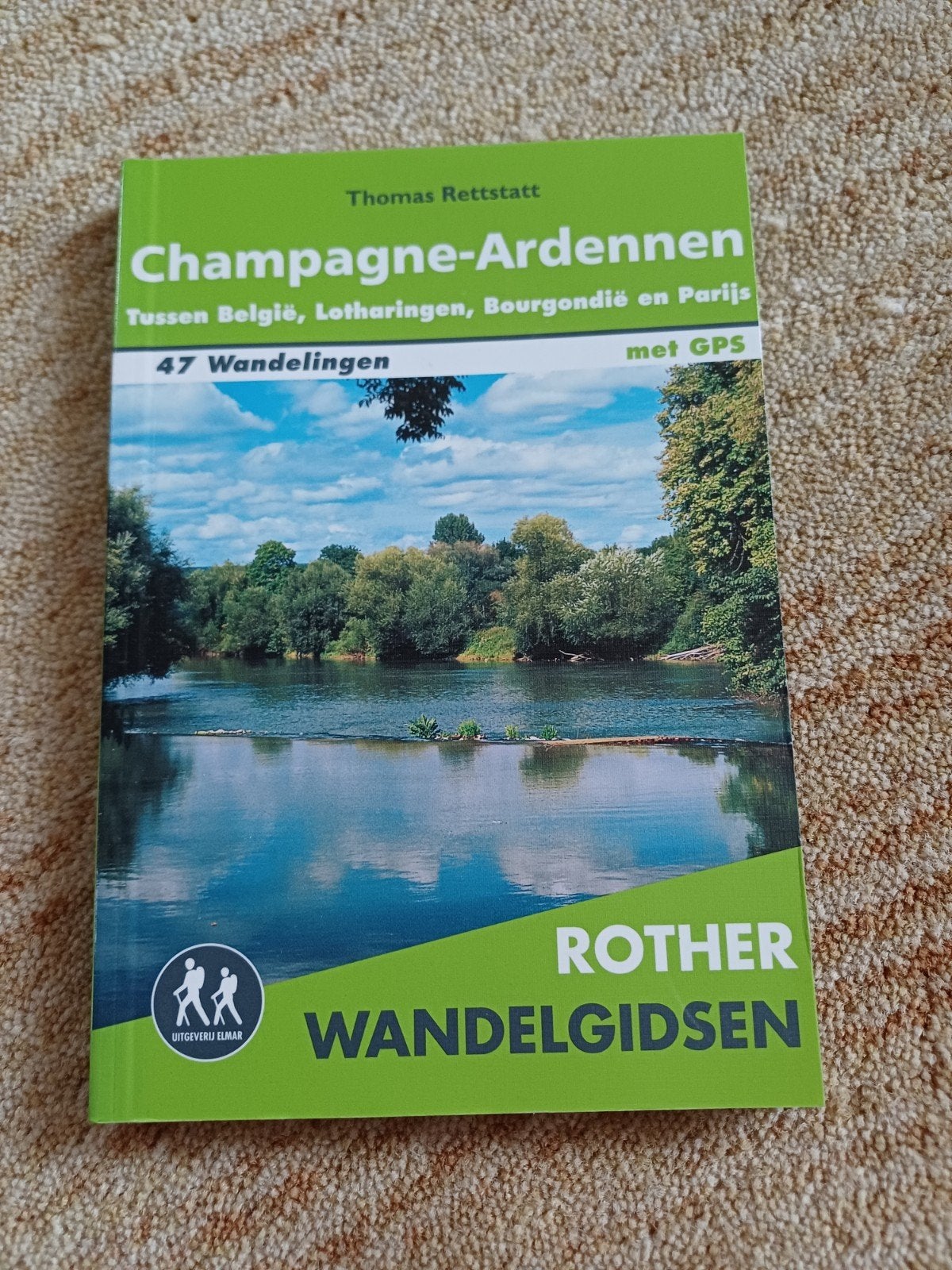 Rother Wandelgids Champagne-Ardennen met GPS, Boeken, Overige merken, Fiets- of Wandelgids, Europa, Ophalen of Verzenden