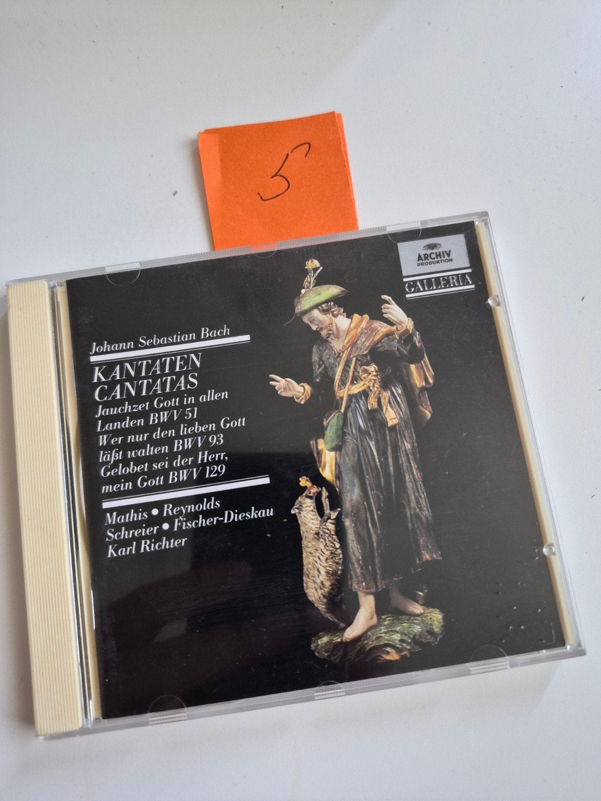 J.S. Bach - Kantaten - Karl Richter - CD, Gebruikt, Ophalen of Verzenden, Remastered, Barok