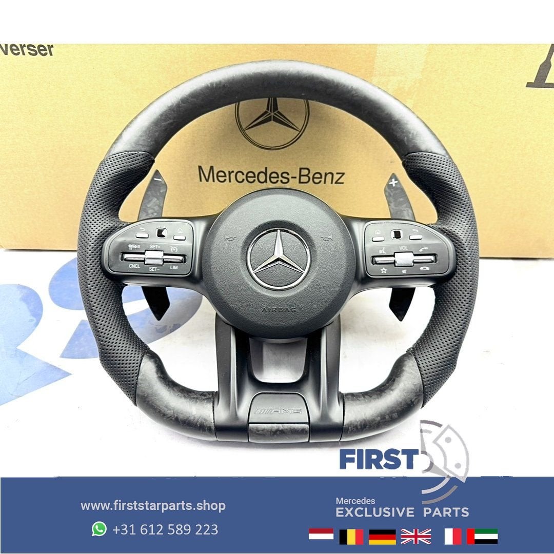 2022 AMG STUUR Mercedes CARBON C63 CLE63 E63 GLC63 GLE63 S63, Auto-onderdelen, Besturing, Gebruikt, -, Ophalen of Verzenden, -