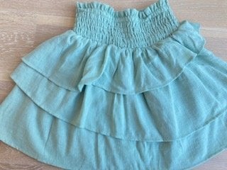 Mintgroene rok met laagjes van H&M mt. 152/158, Kinderen en Baby's, Kinderkleding | Maat 152, Meisje, H&M, Ophalen of Verzenden