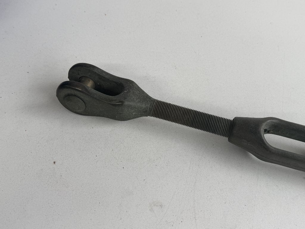 Bronzen wantspanner 18 mm, Ophalen of Verzenden, Gebruikt, Lijn of Blok