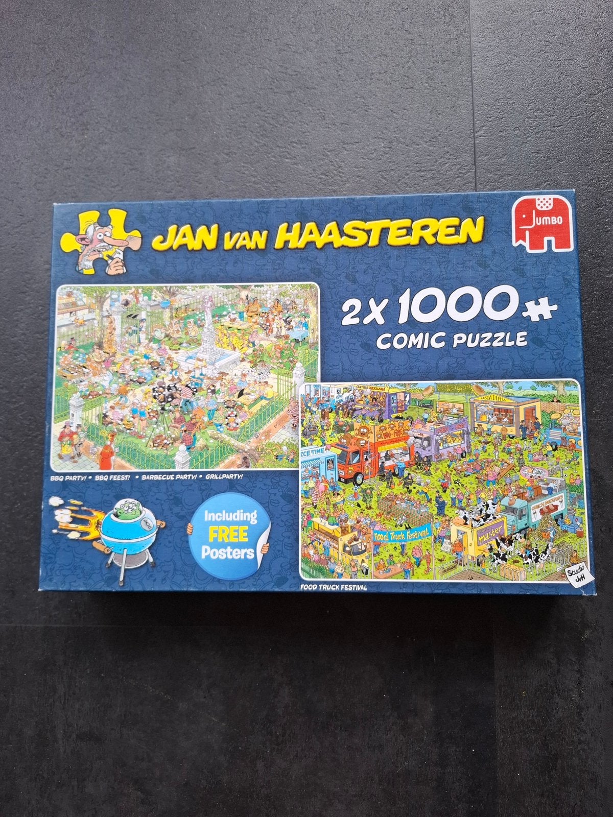 Jan van Haasteren puzzels 1000 stukjes, Ophalen of Verzenden, 500 t/m 1500 stukjes, Zo goed als nieuw