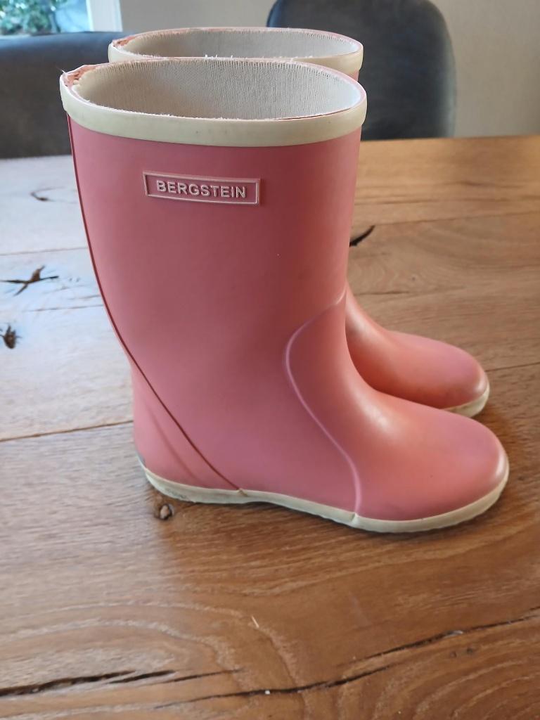 Roze Bergstein laarsjes, maat 35, Kinderen en Baby's, Kinderkleding | Schoenen en Sokken, Gebruikt, Meisje, Ophalen of Verzenden