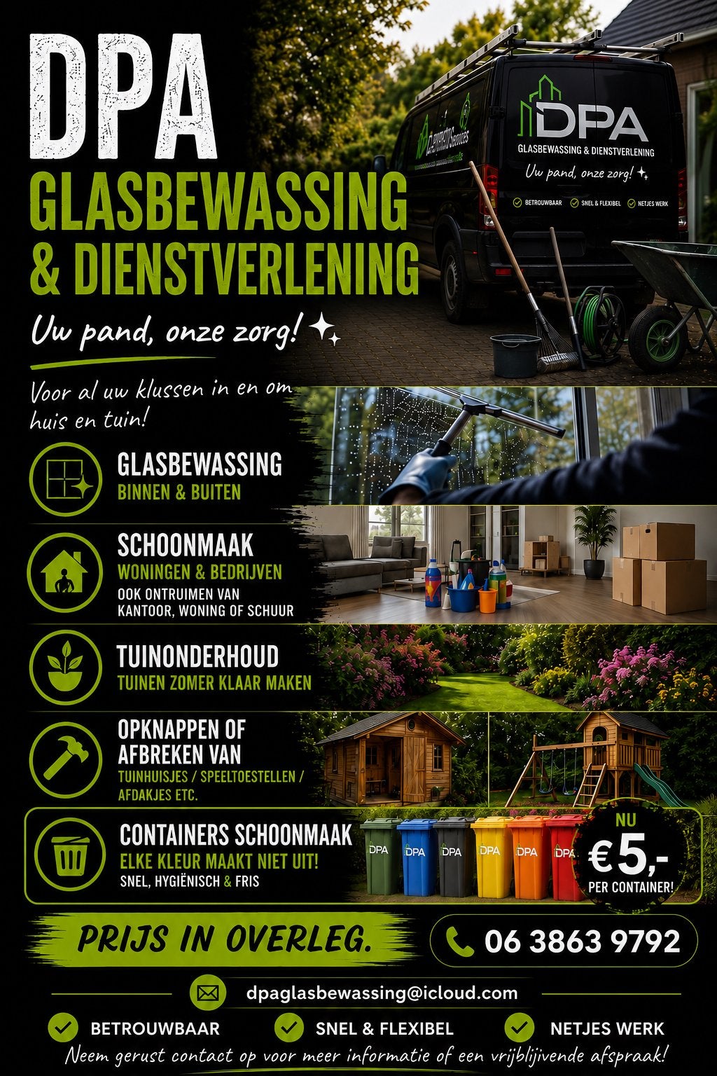 Schoonmaak, Diversen, Verzenden, Zo goed als nieuw