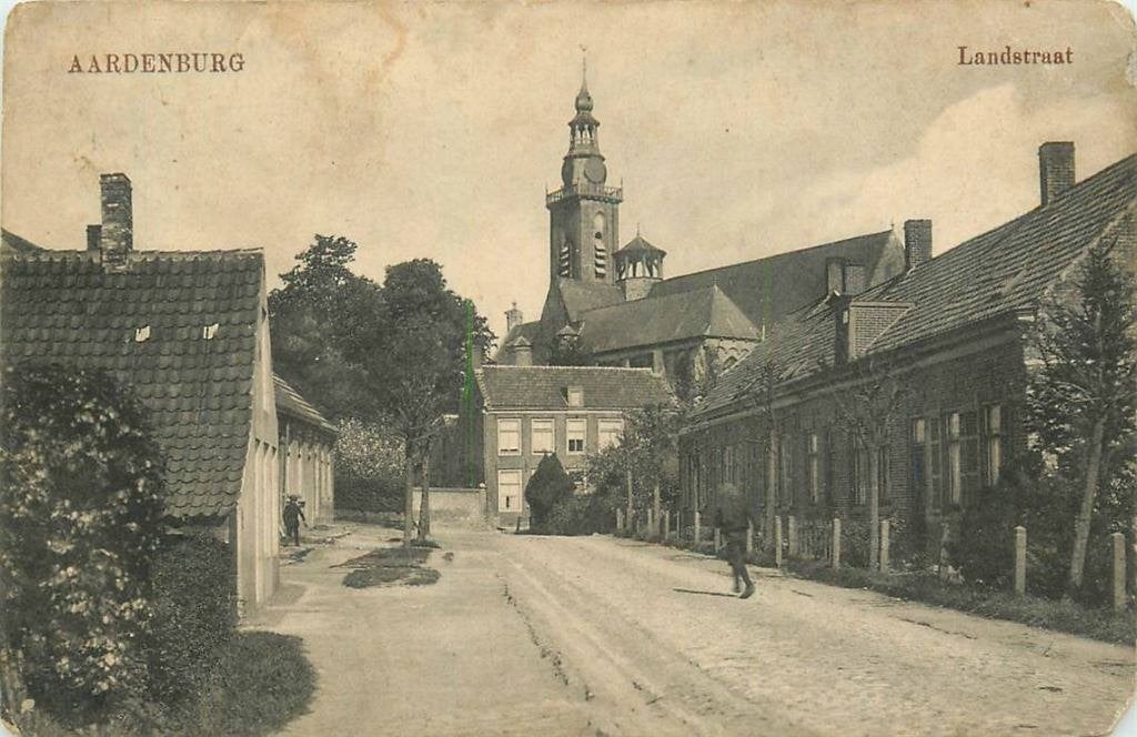 388-281-003 Aardenburg Landstraat, Verzenden, Voor 1920, Zeeland