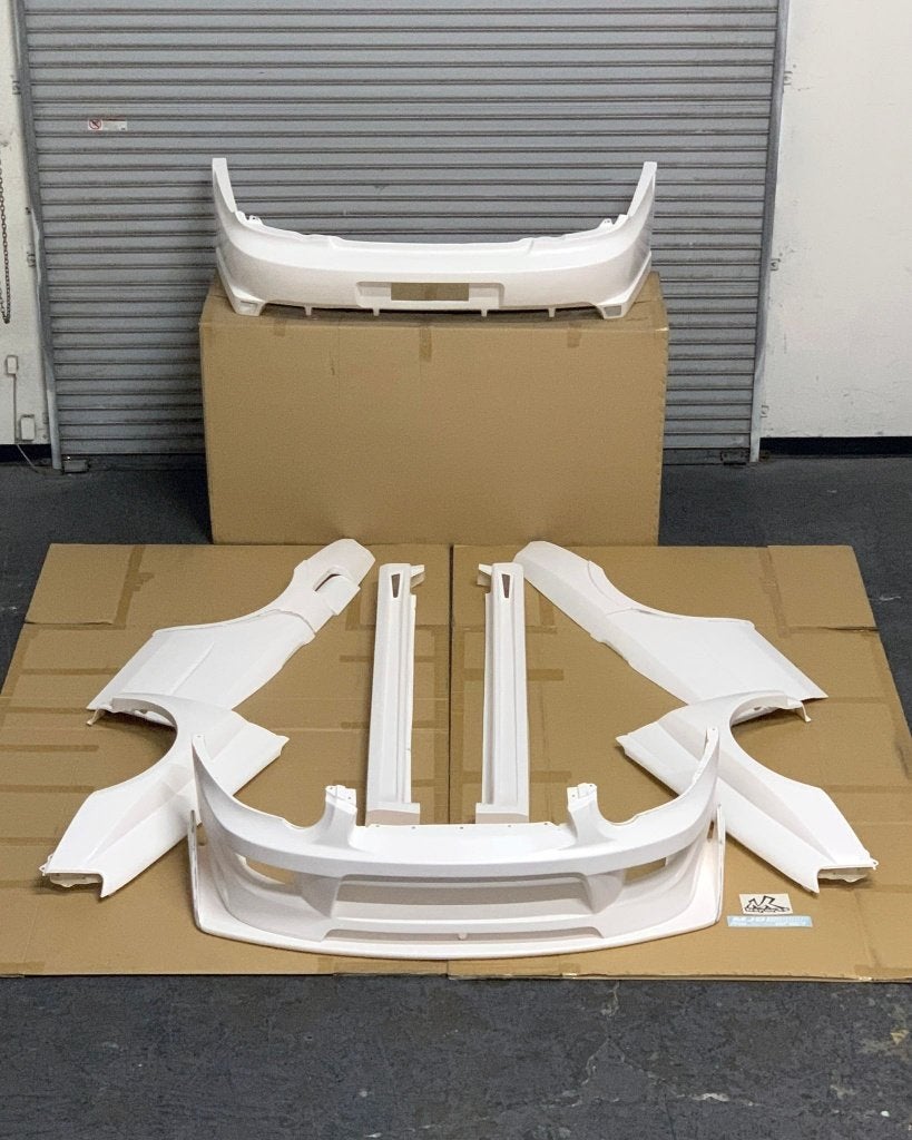 M-Sports wide bodykit - Subaru Impreza WRX + STI 03-05