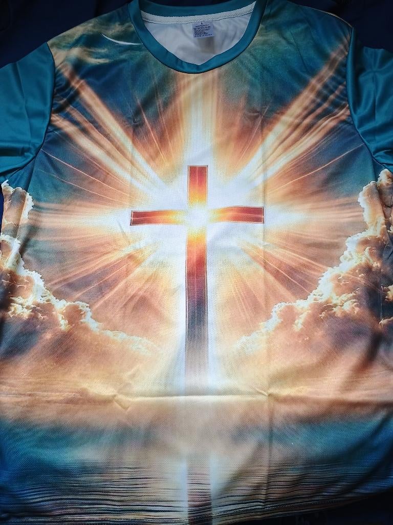 Christelijke t-shirts maat L nieuw, Kleding | Heren, T-shirts, Nieuw, Maat 52/54 (L), Ophalen of Verzenden
