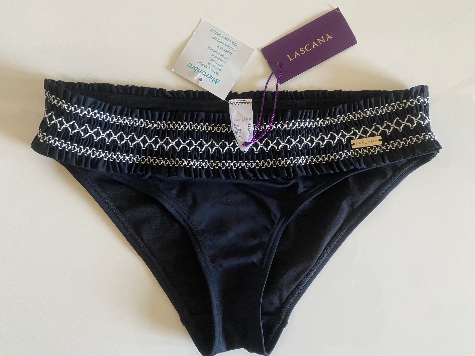 Lascana zwarte bikinibroek, maat S. Nieuw!!, Ophalen of Verzenden, Nieuw, Zwart, Bikini
