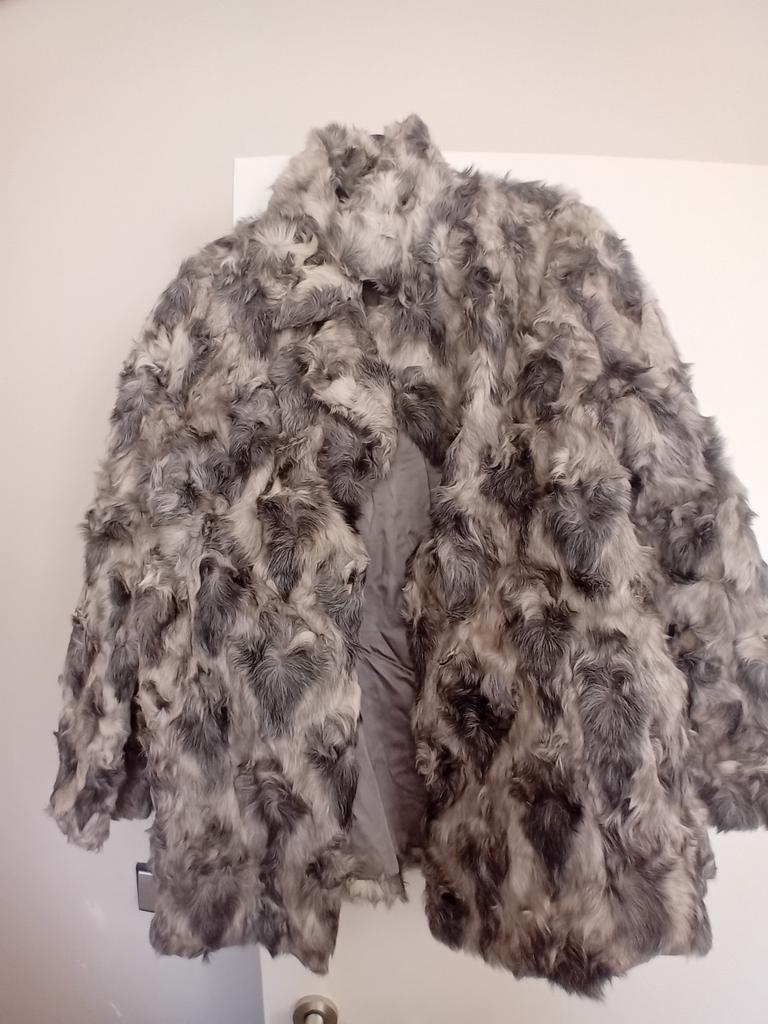 Mooie konijnenbontjas vintage, Ophalen of Verzenden
