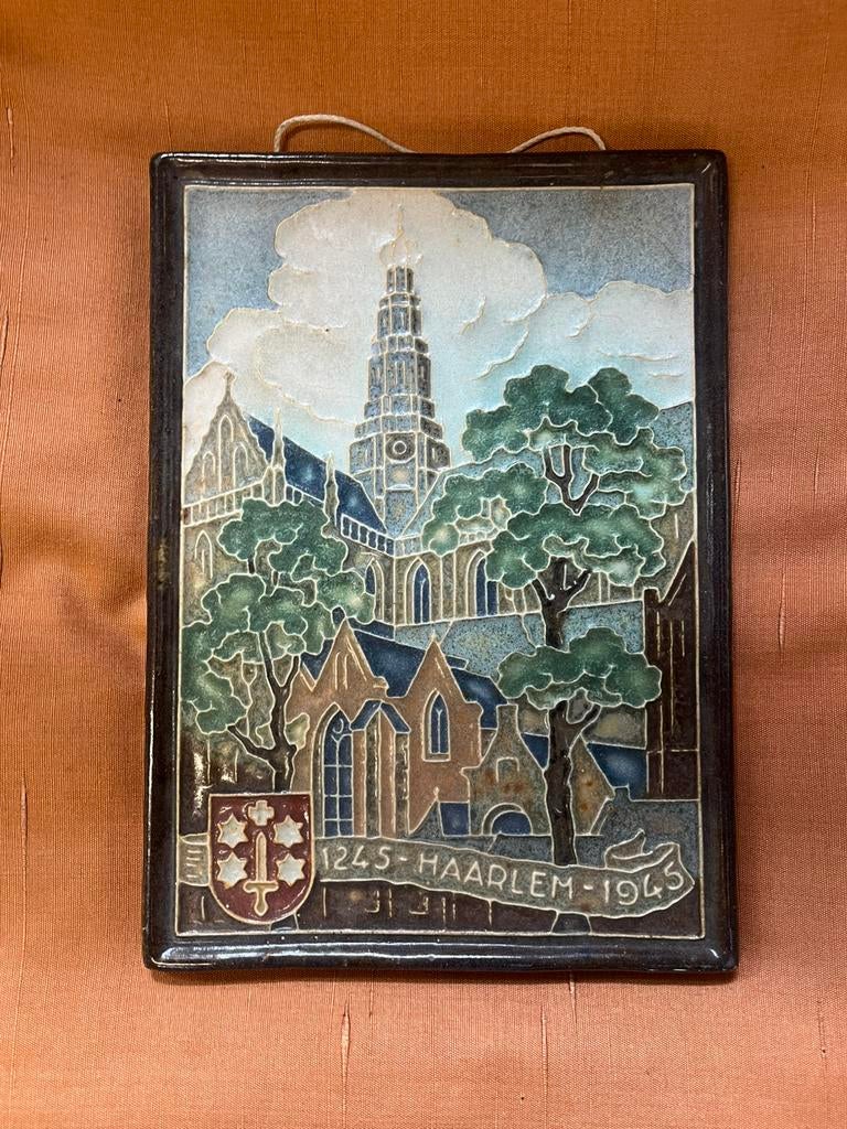 herinneringsbord Haarlem 1245 -1945, Ophalen of Verzenden