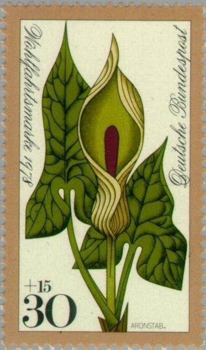 Y&T 829-832–Michel 982-985-Bosbloemen- 1978 - postfris XXX, Ophalen of Verzenden, BRD, Postfris