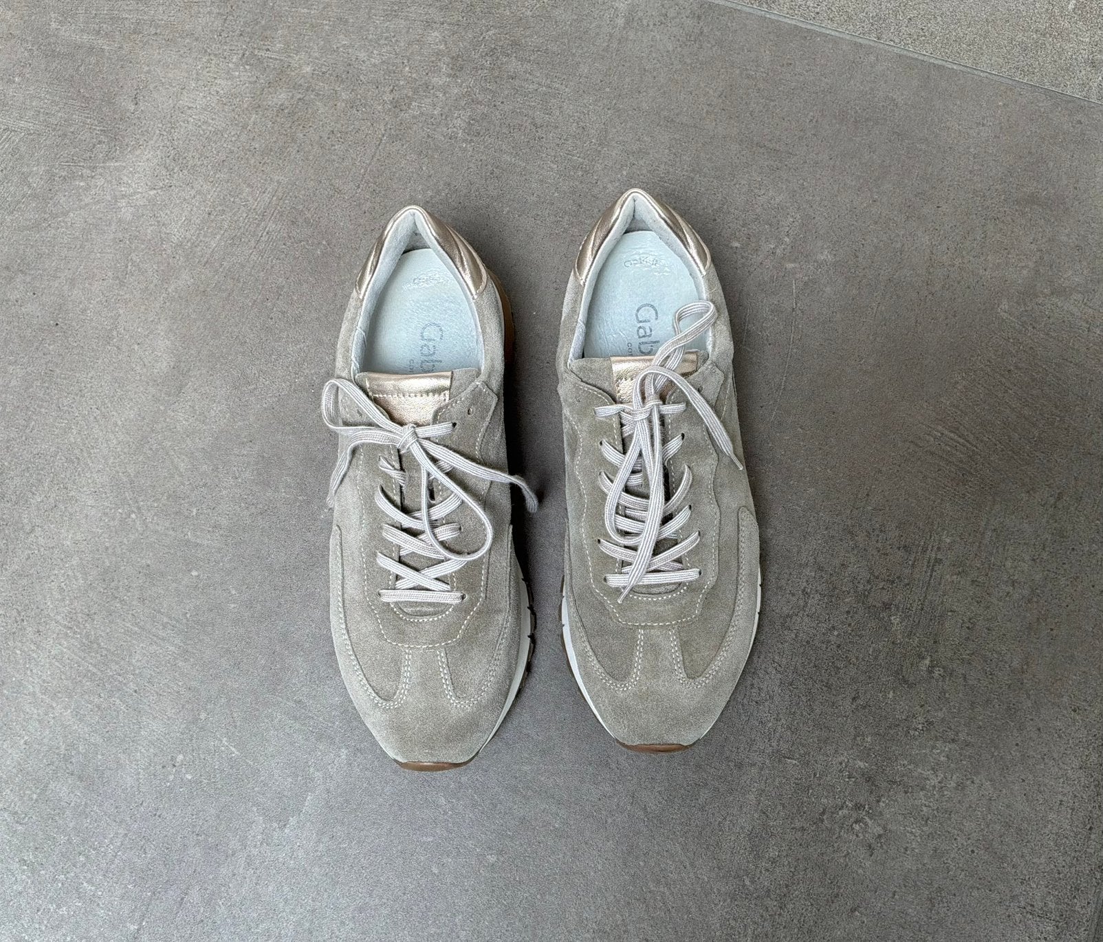 GABOR sneakers grijs/groen, maat 37,5, Kleding | Dames, Overige kleuren, Ophalen of Verzenden, Sneakers of Gympen, Zo goed als nieuw