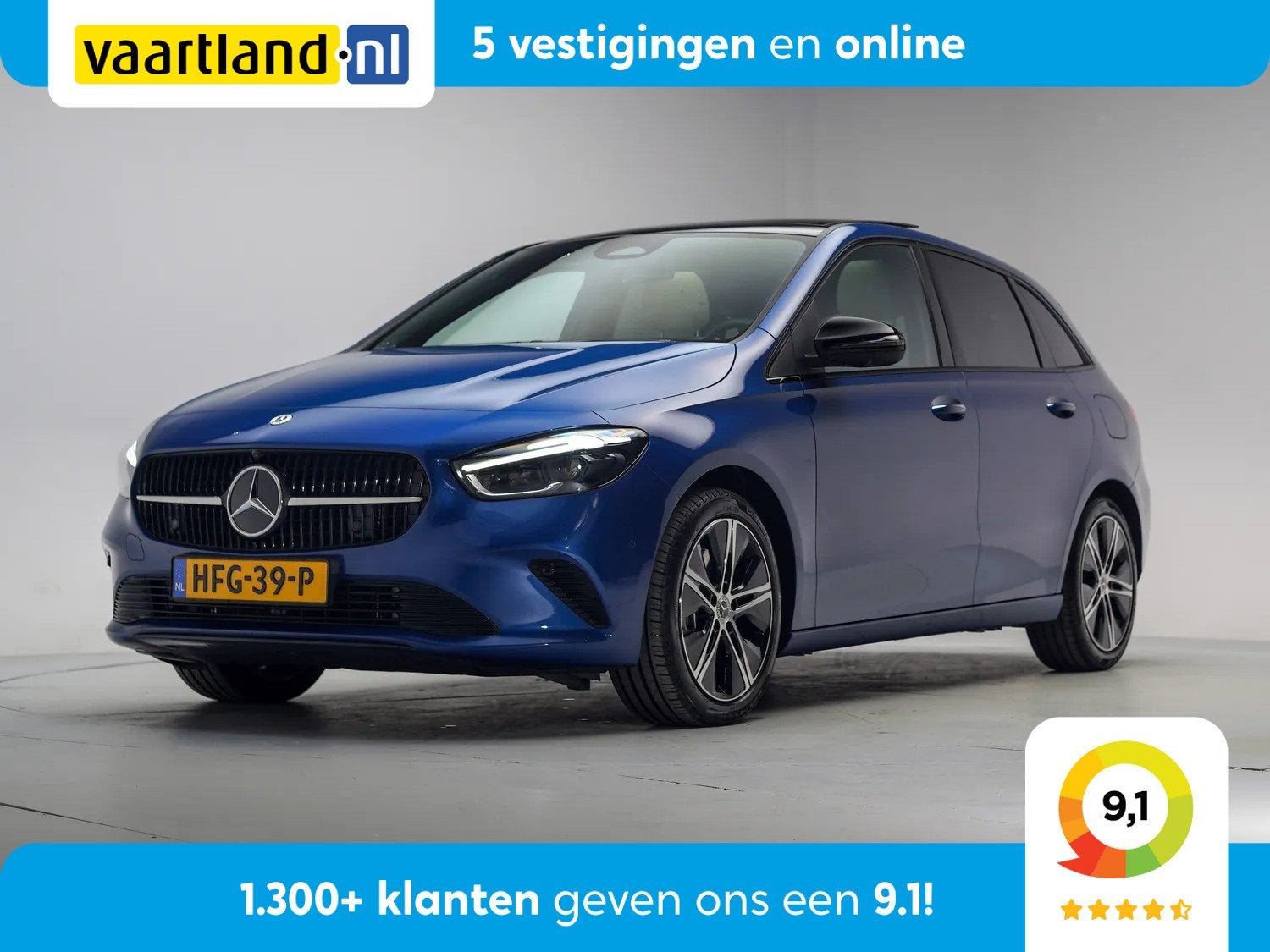 Mercedes-Benz B-Klasse 250 e Luxury Limited Aut. [ Panoramad, Automaat, Gebruikt, 4 cilinders, 163 pk