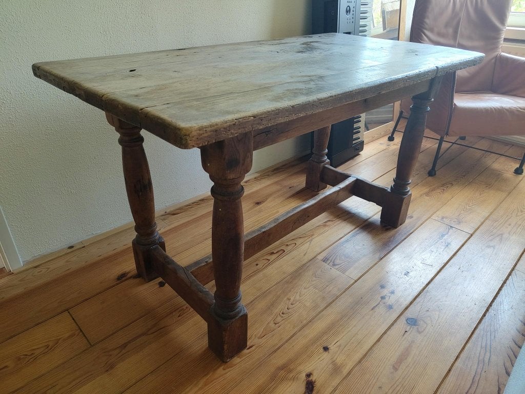 tafel, Ophalen, Gebruikt, 100 tot 150 cm, Stoer en toch elegant