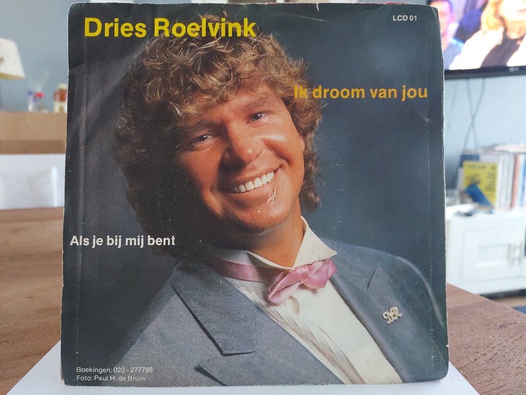 7" Single Dries Roelvink - Ik Droom Van Jou / Als Je Bij Mij, Ophalen of Verzenden, Gebruikt, Nederlandstalig