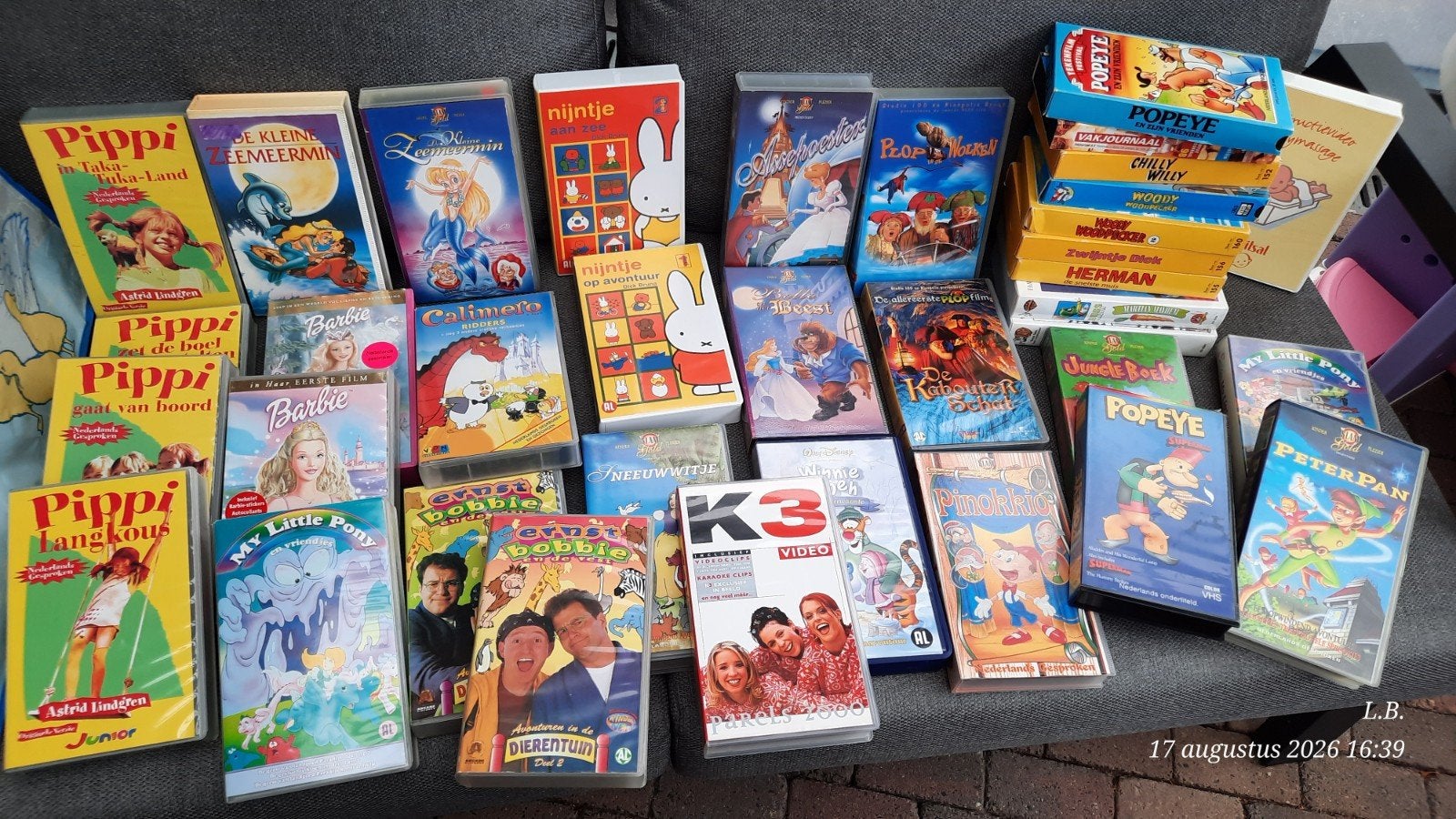 videobanden, Alle leeftijden, Ophalen