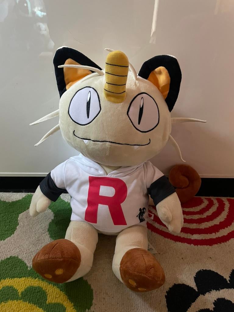 Build A Bear Pokémon Meowth met outfit, Kinderen en Baby's, Speelgoed | Knuffels en Pluche, Verzenden, Zo goed als nieuw