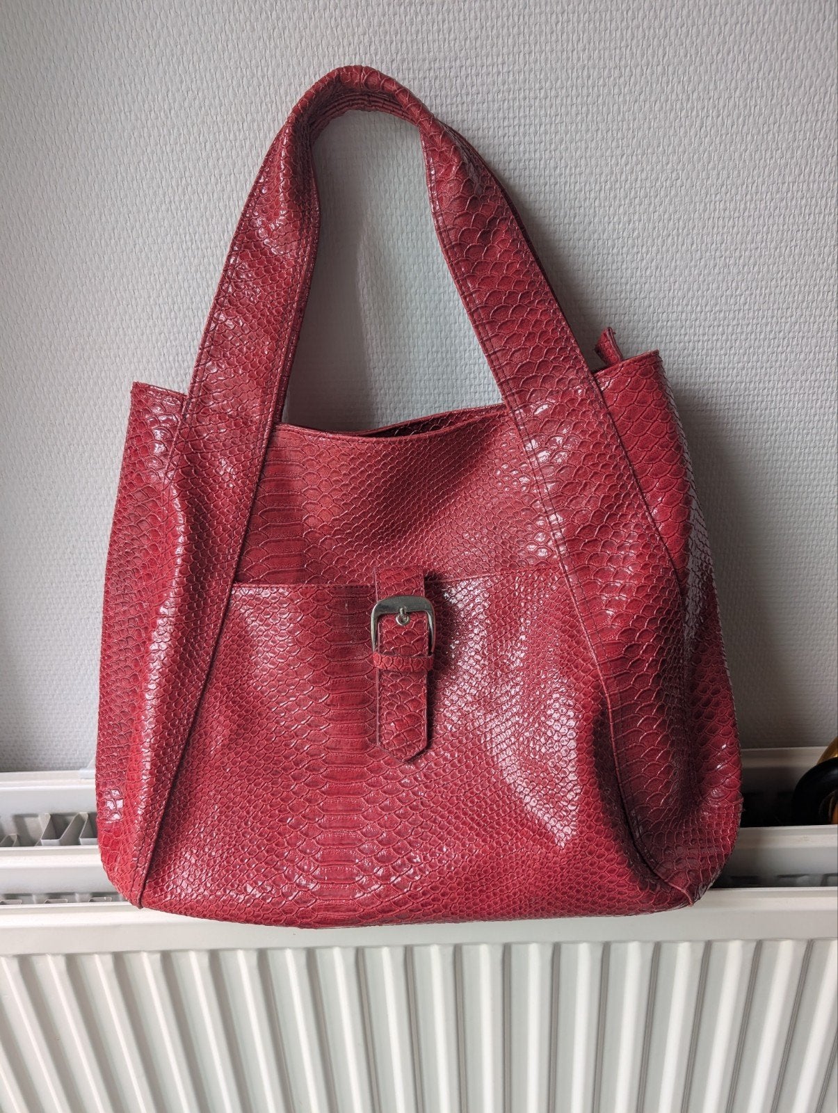 Tas van &k Amsterdam, Ophalen of Verzenden, Zo goed als nieuw, Rood, Shopper