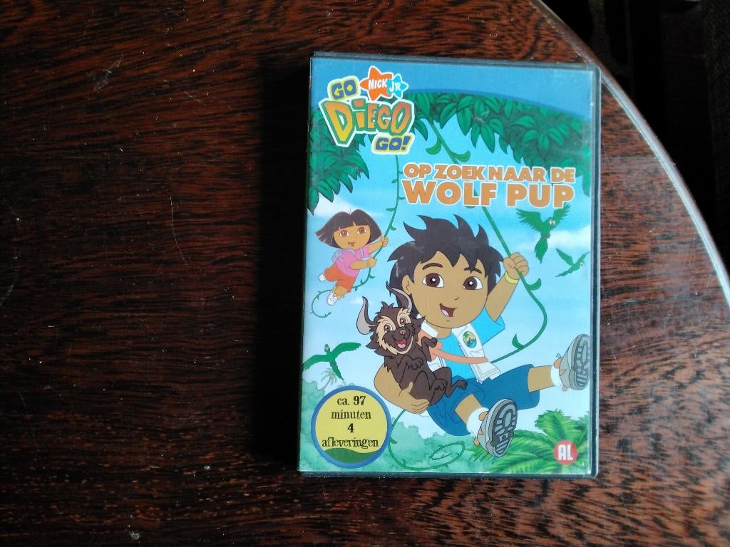 Diego op zoek naar de wolf pup, origineel, Avontuur, Alle leeftijden, Ophalen of Verzenden, Zo goed als nieuw