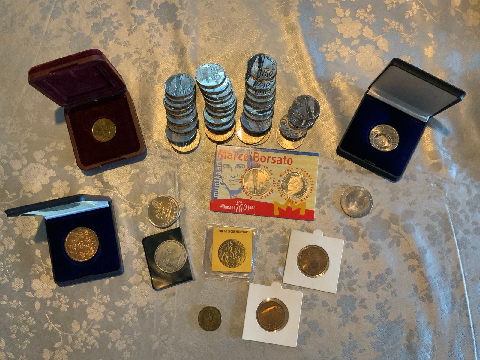 Diverse verzameling munten en sets, Postzegels en Munten, Munten | Nederland, Ophalen, Koningin Beatrix, Overige waardes, Setje