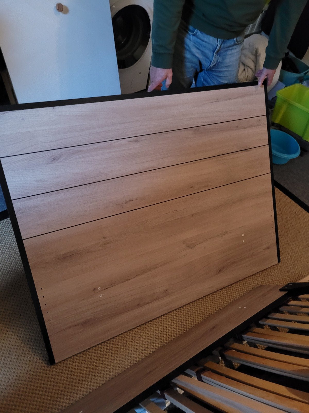 Twijfelaar bed met lade compleet, Ophalen, Gebruikt, Rond, Minder dan 100 cm