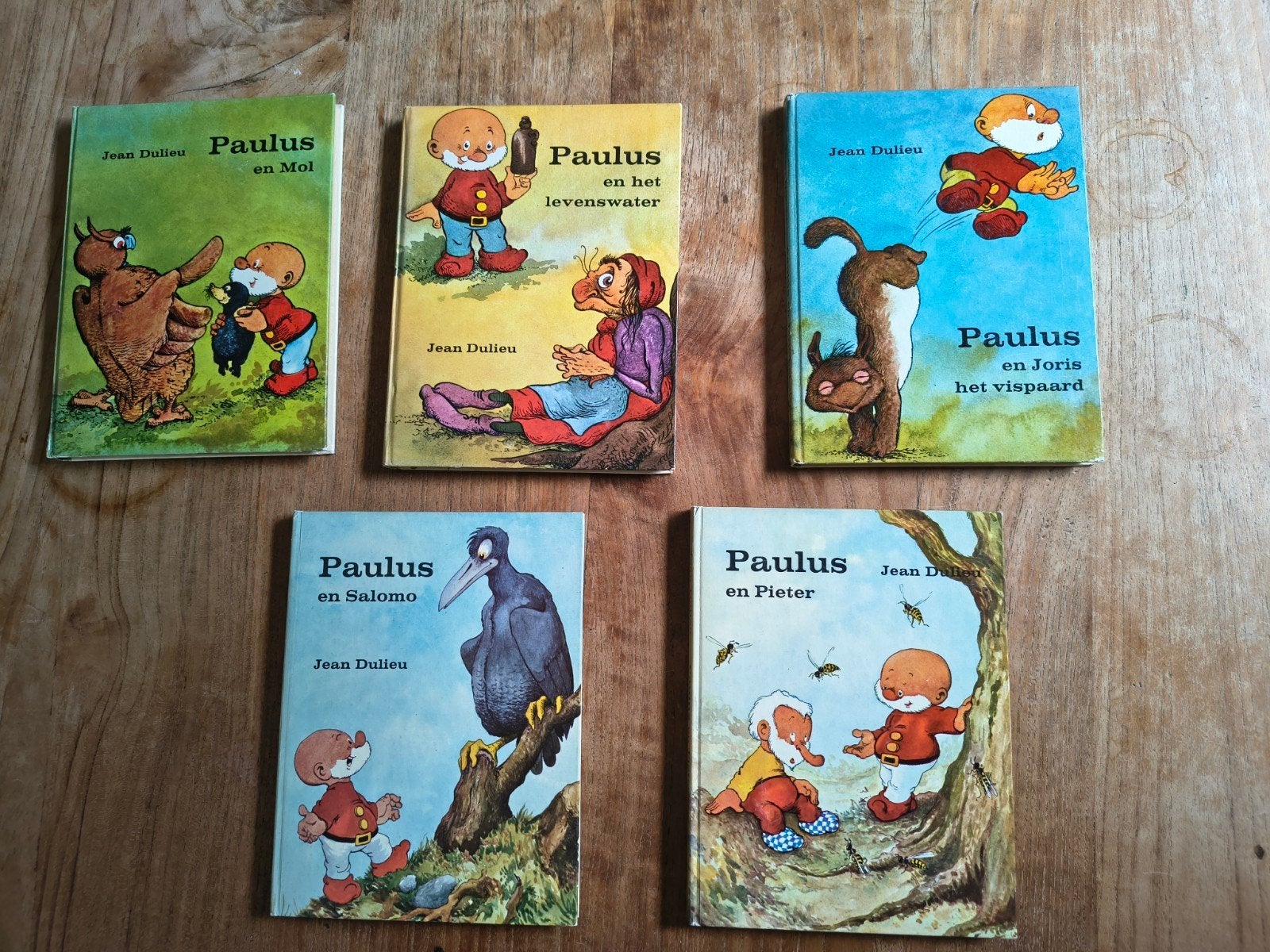 5 Paulus de Boskabouter boeken van Jean Dulieu, Ophalen of Verzenden, Zo goed als nieuw, Jean Dulieu, Sprookjes