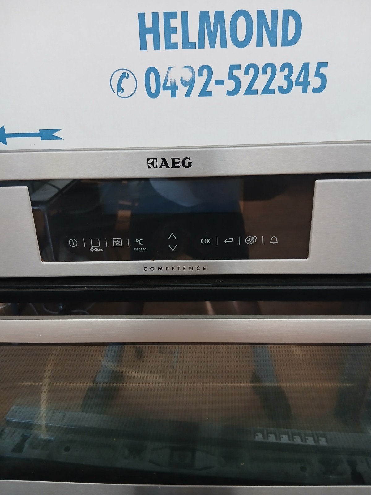 AEG Combi-stoomoven KS8404021M - Zeer Netjes en Schoon, Witgoed en Apparatuur, 50 tot 55 cm, AEG, 60 cm of meer, Ophalen of Verzenden