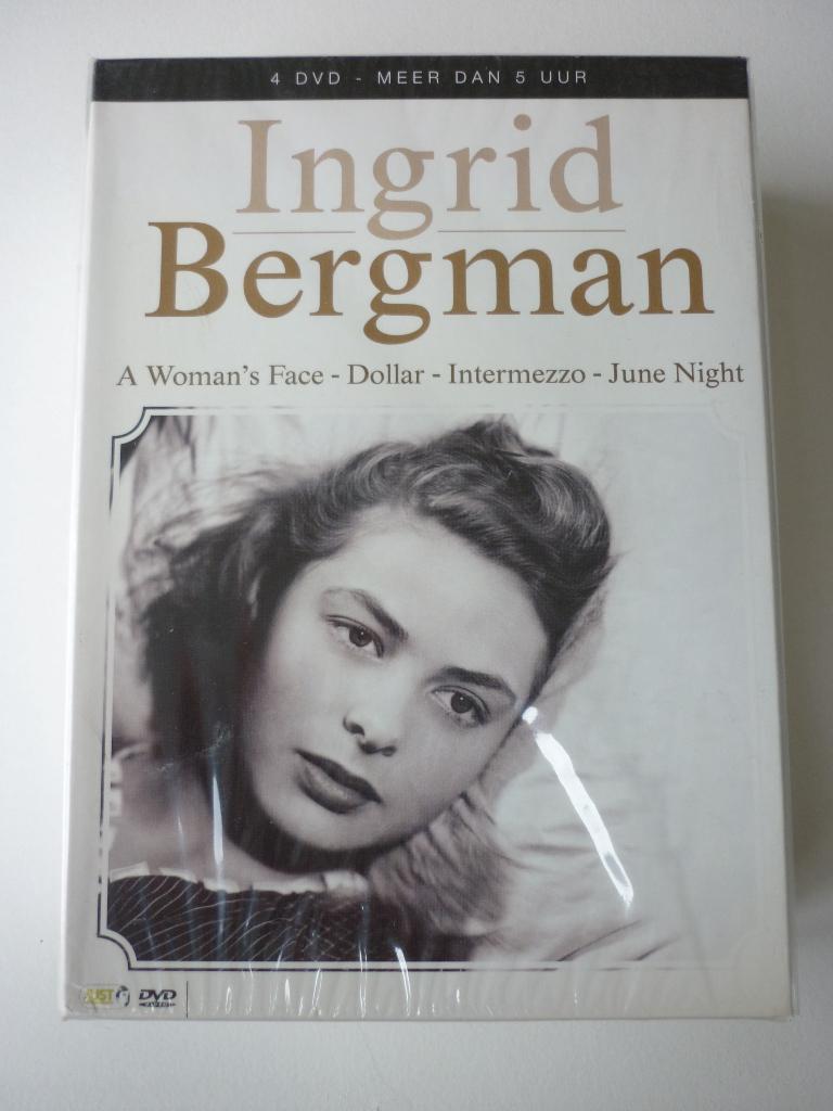 Ingrid Bergman Box – A Woman’s Face / Dollar / Intermezzo..., Cd's en Dvd's, Gebruikt, Alle leeftijden, Drama, Ophalen of Verzenden