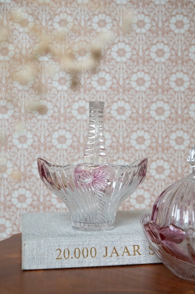 Anna Hütte bleikristall loodkristal bonbonschaaltje vintage, Antiek en Kunst, Ophalen of Verzenden