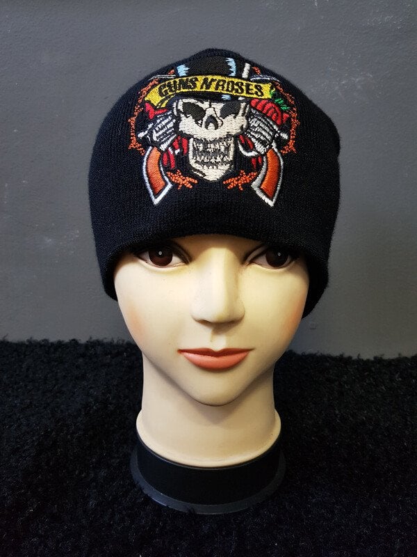 Dikke muts, guns 'n roses, roses, mutsen, rock, band, Ophalen of Verzenden, Nieuw, Overige maten, Muts