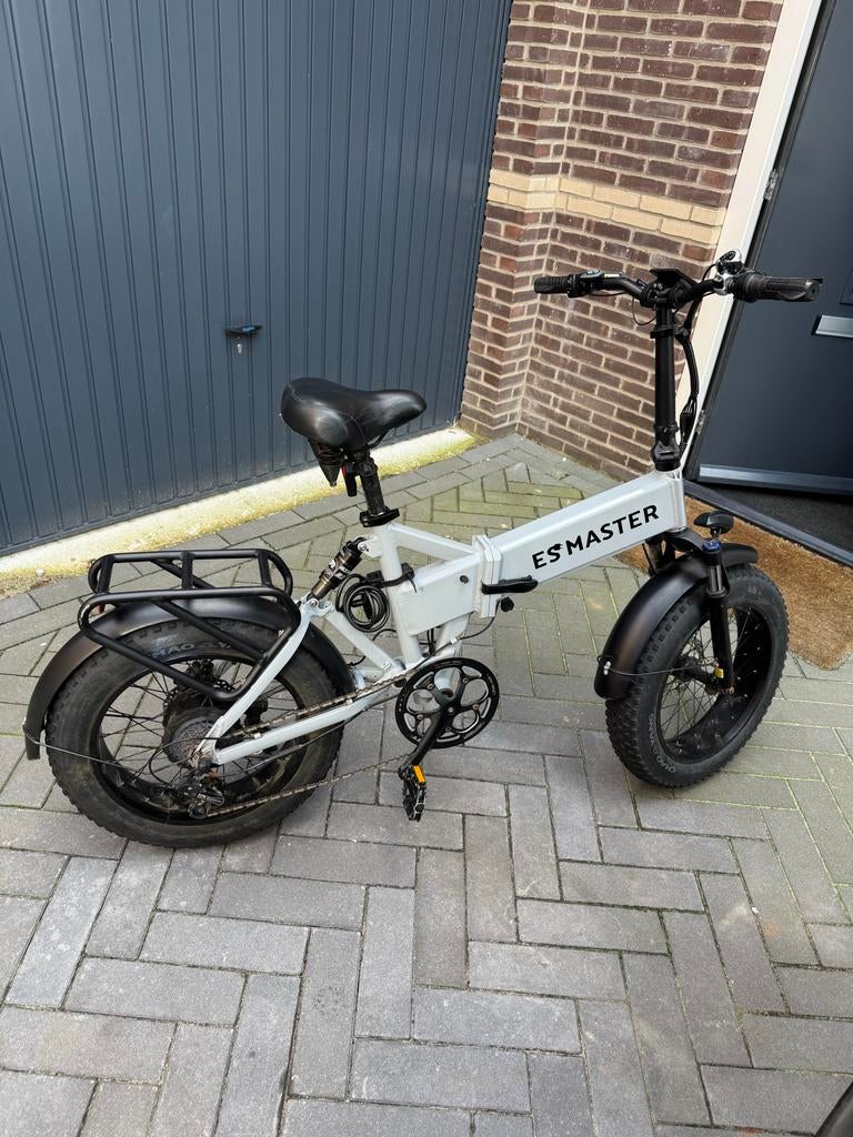 ESMaster Elektrische Fiets/fatbike, Fietsen en Brommers, Elektrische fietsen, Gebruikt, 51 tot 55 cm, 30 tot 50 km per accu, Ophalen
