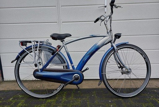 28 inch schoolfiets met 3 versnellingen, frame 50 cm, Ophalen, Nieuw, 26 inch of meer, Handrem