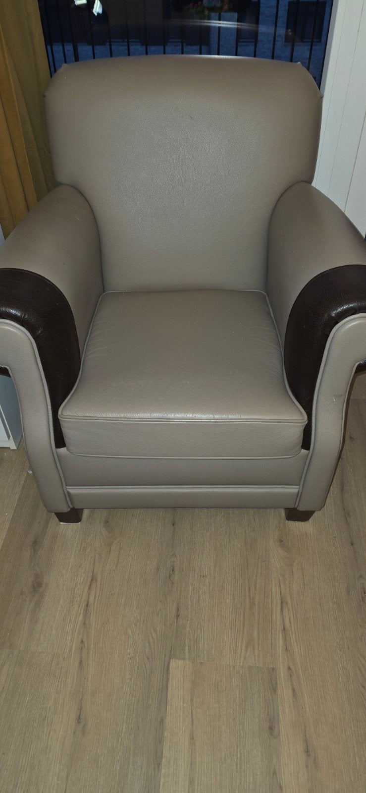 Bank met 2 Fauteuils - Comfortabele Zithoek, Ophalen, Gebruikt, Modern klassiek, Leer