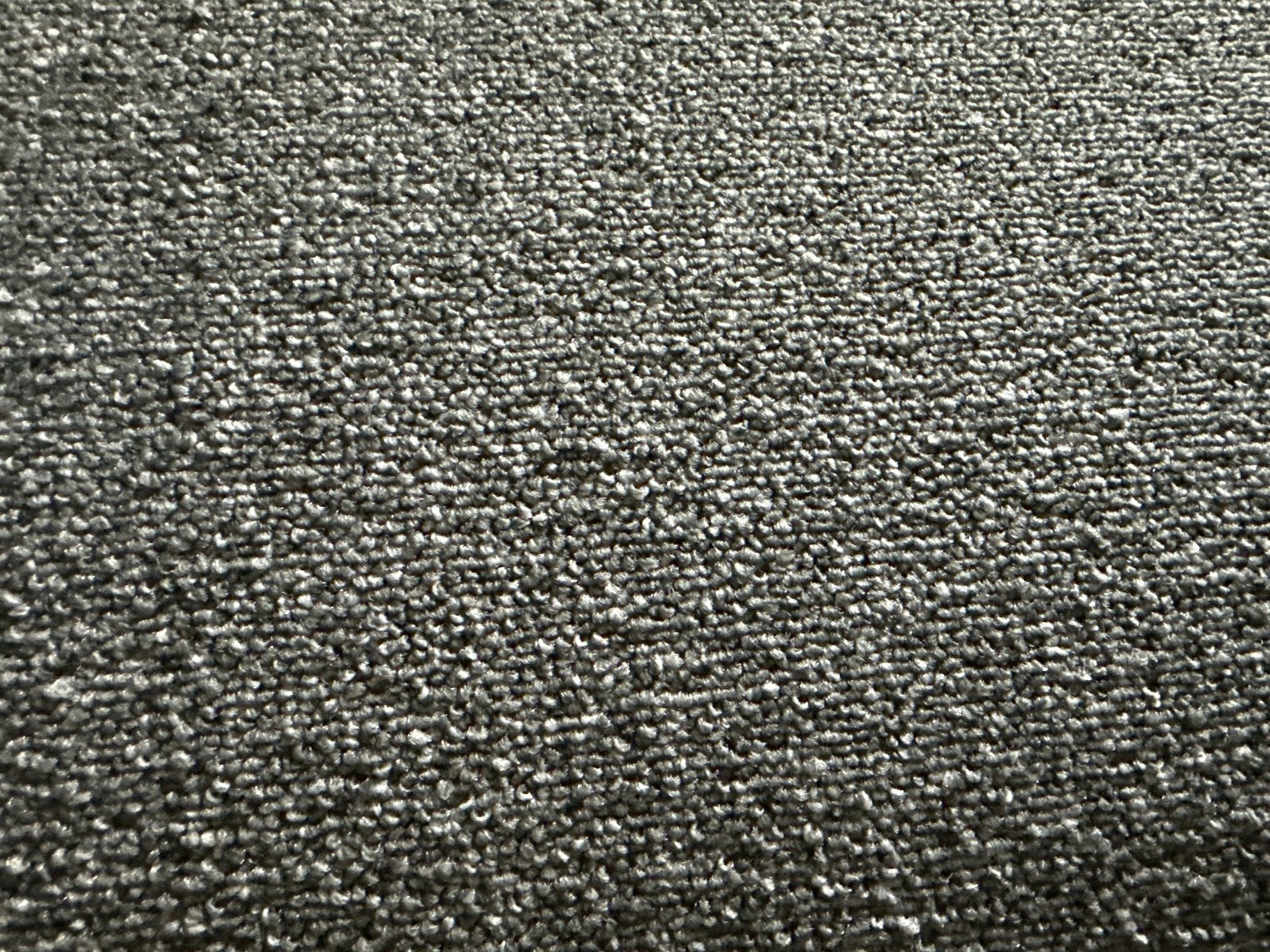 Opruiming: Grijs project bouclé tapijt, 7.70x4m op=op actie, Ophalen of Verzenden, Nieuw, Grijs, 200 cm of meer