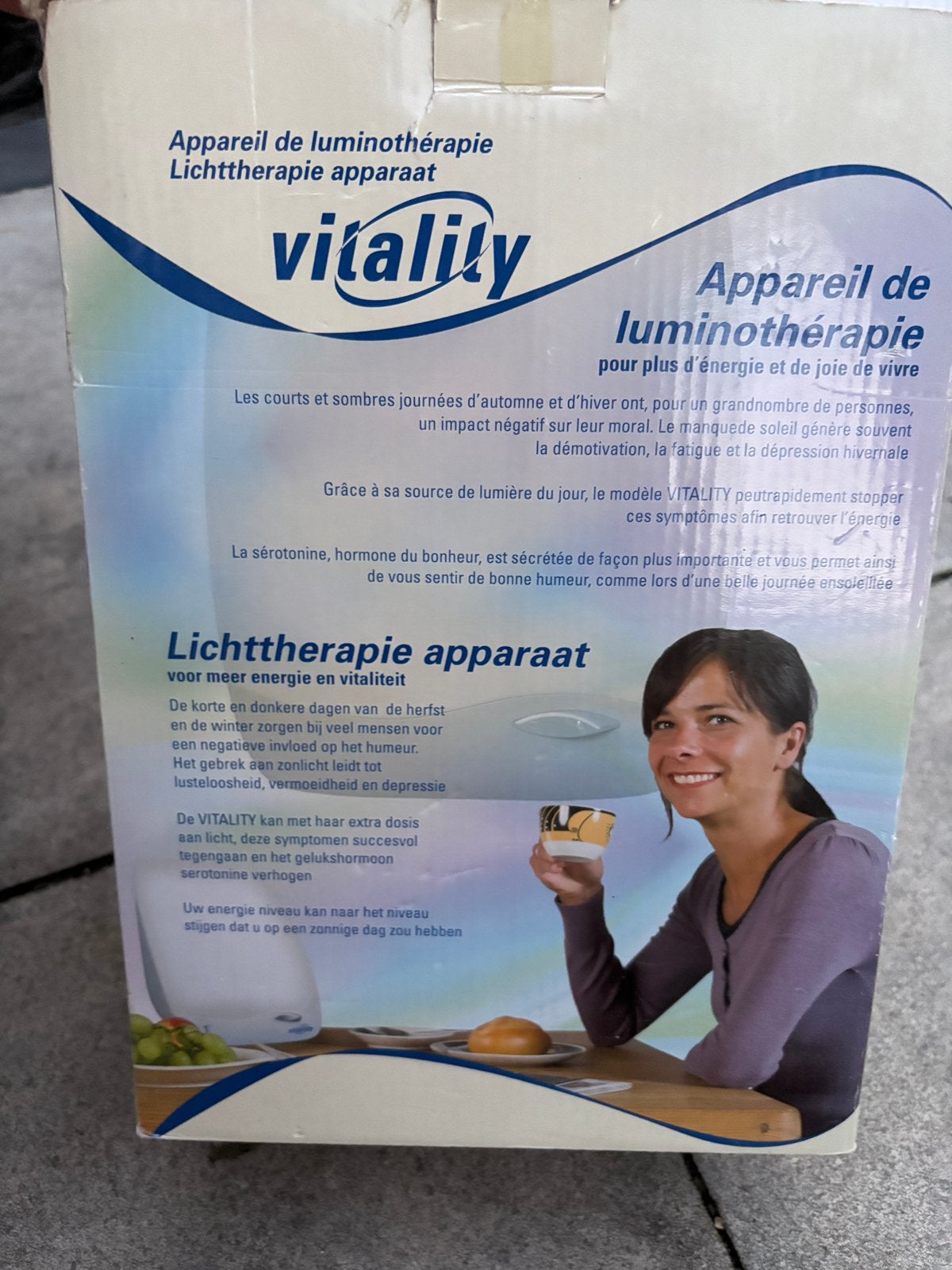 Lamp, daglicht, winter, lichttherapie, Ophalen of Verzenden, Zo goed als nieuw, Overige typen