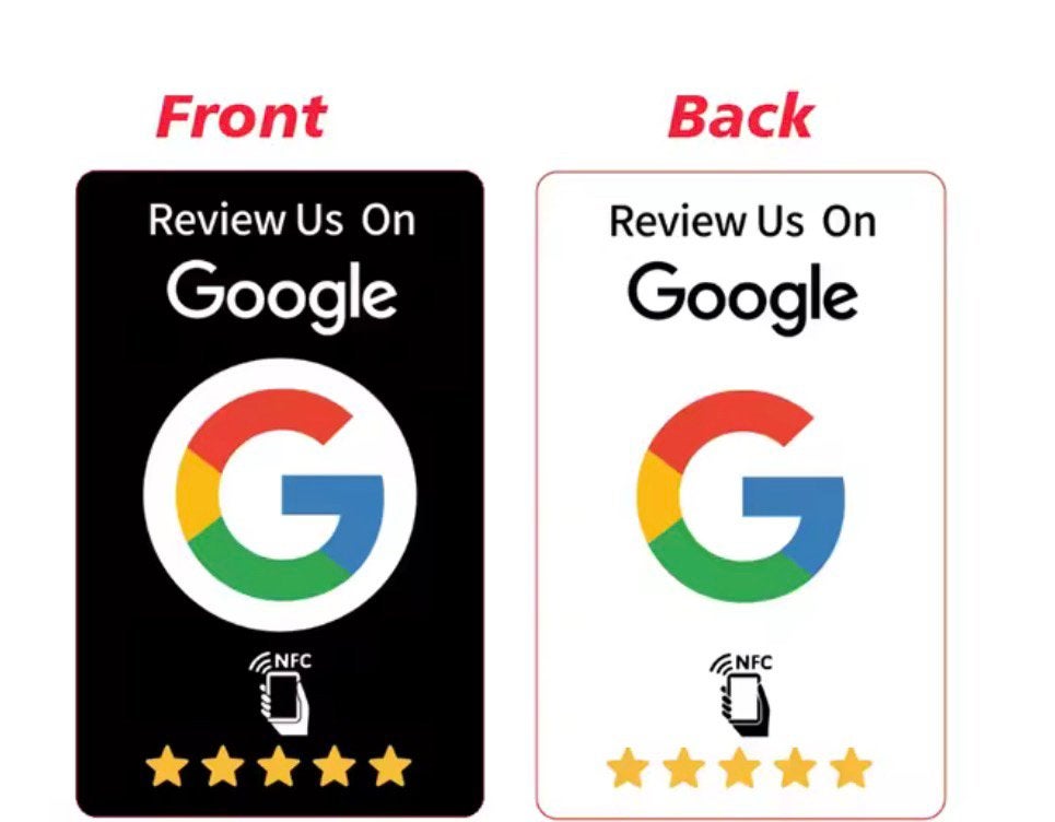 Google review NFC, Ophalen of Verzenden, Nieuw