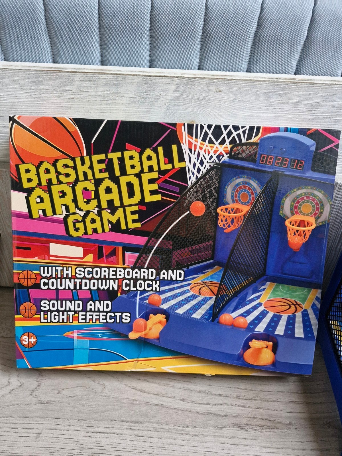 Leuke Mini Basketball Arcade Game met Scorebord en Klok, Ophalen of Verzenden, Zo goed als nieuw, Jongen of Meisje