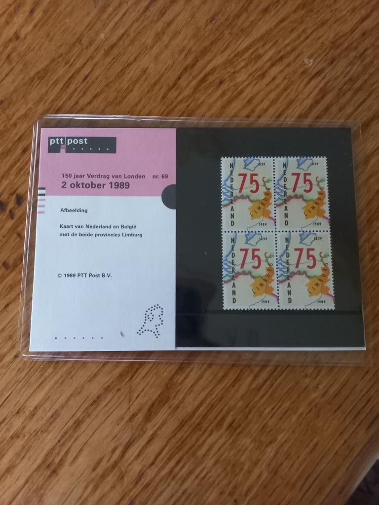 Postfrisse postzegels 150 jaar Verdrag van Londen, Postzegels en Munten, Postzegels | Nederland, Ophalen of Verzenden