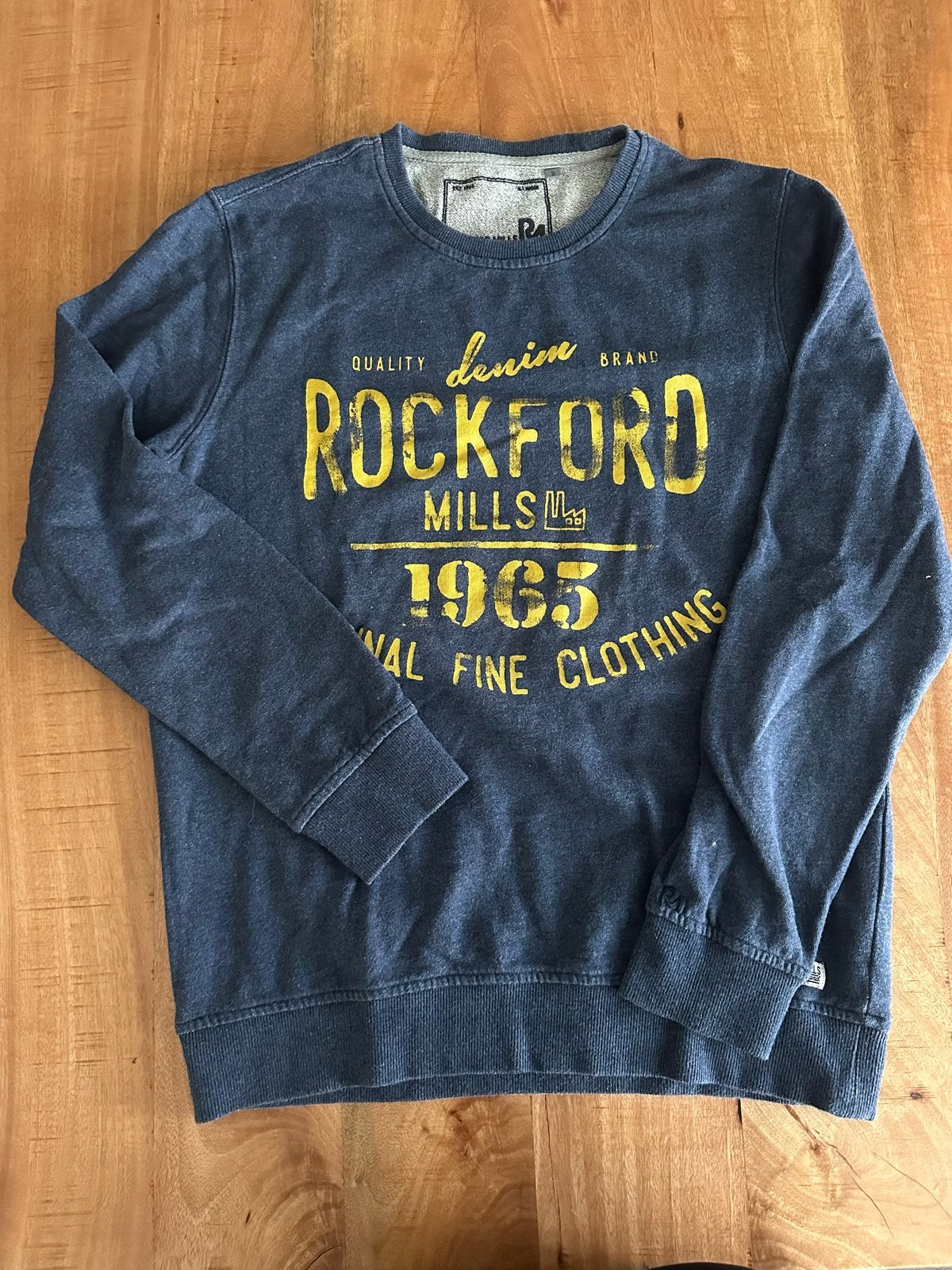 Rockford Mills Heren Sweater - Maat S, Ophalen of Verzenden, Zo goed als nieuw, Maat 46 (S) of kleiner, Blauw