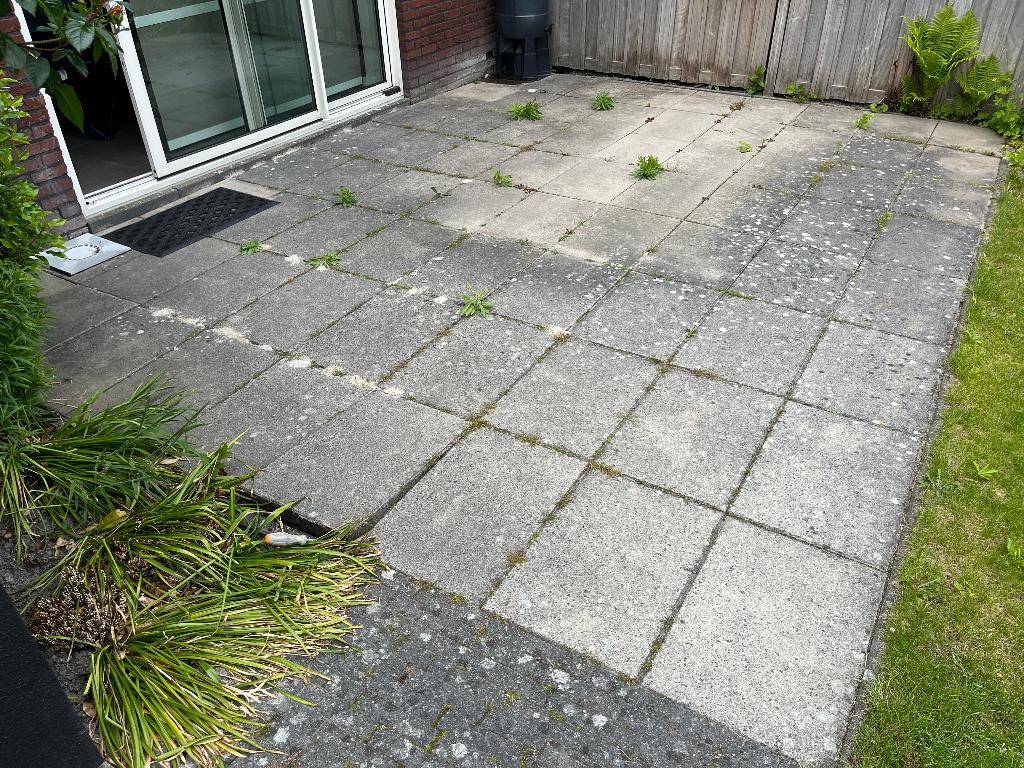 Tuintegels gratis af te halen, Tuin en Terras, Tegels en Klinkers, Ophalen, Gebruikt, 10 m² of meer, Beton