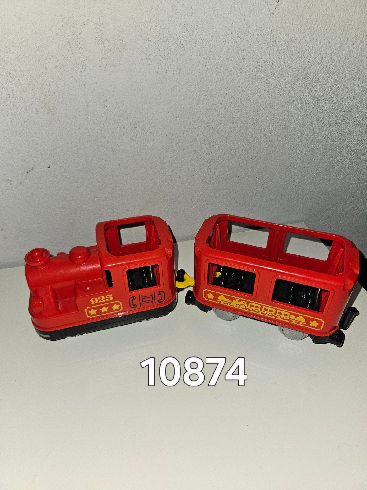 Duplo 10874 trein elektrisch, Ophalen of Verzenden, Zo goed als nieuw, Duplo