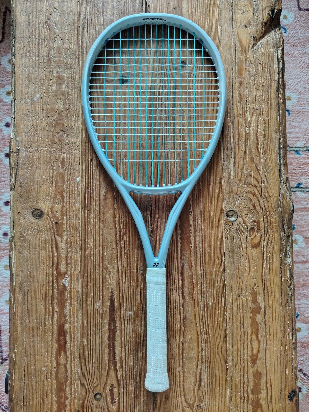 Yonex Muse 98 silver pearle tennis racket, Ophalen of Verzenden, Zo goed als nieuw, Racket, L2
