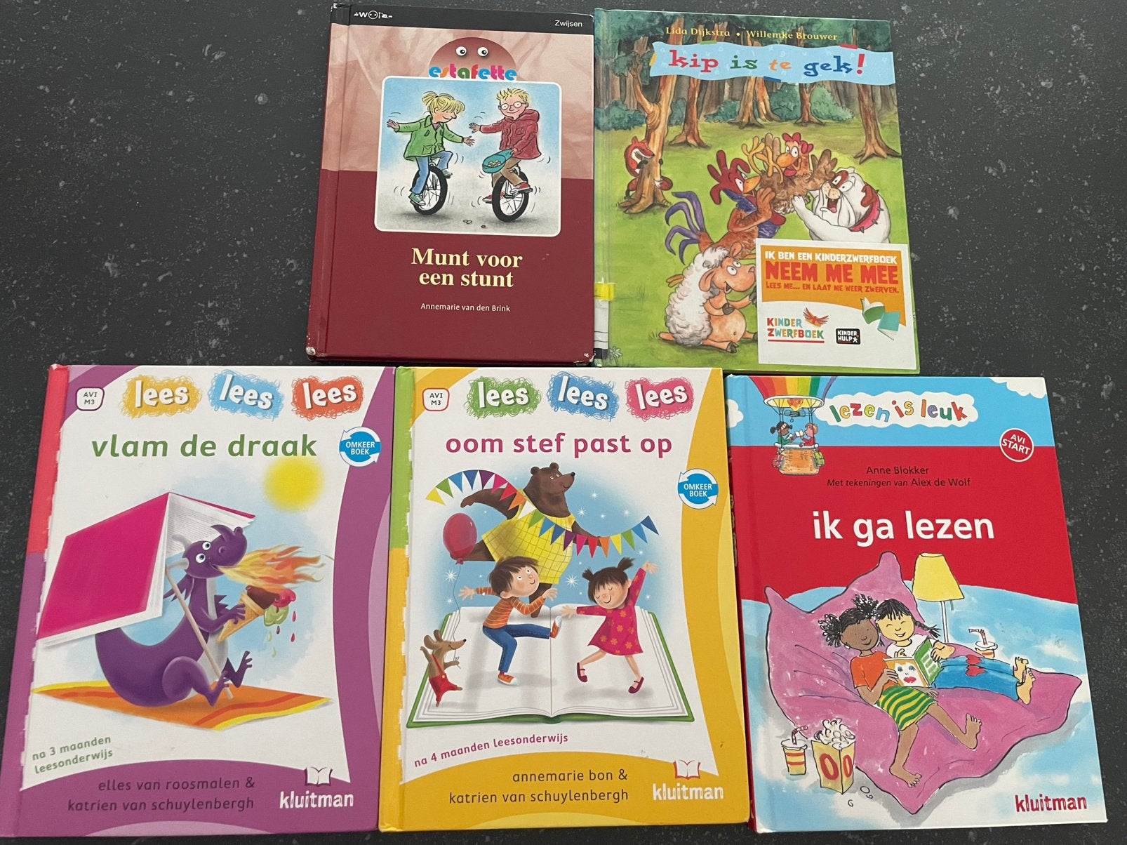 5x Leren lezen boekjes voor kinderen, Ophalen of Verzenden, Zo goed als nieuw, 3 tot 4 jaar