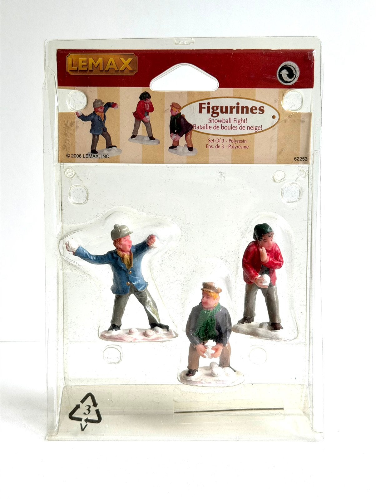 Lemax Snowball Fight, set of 3 (62253), Verzenden