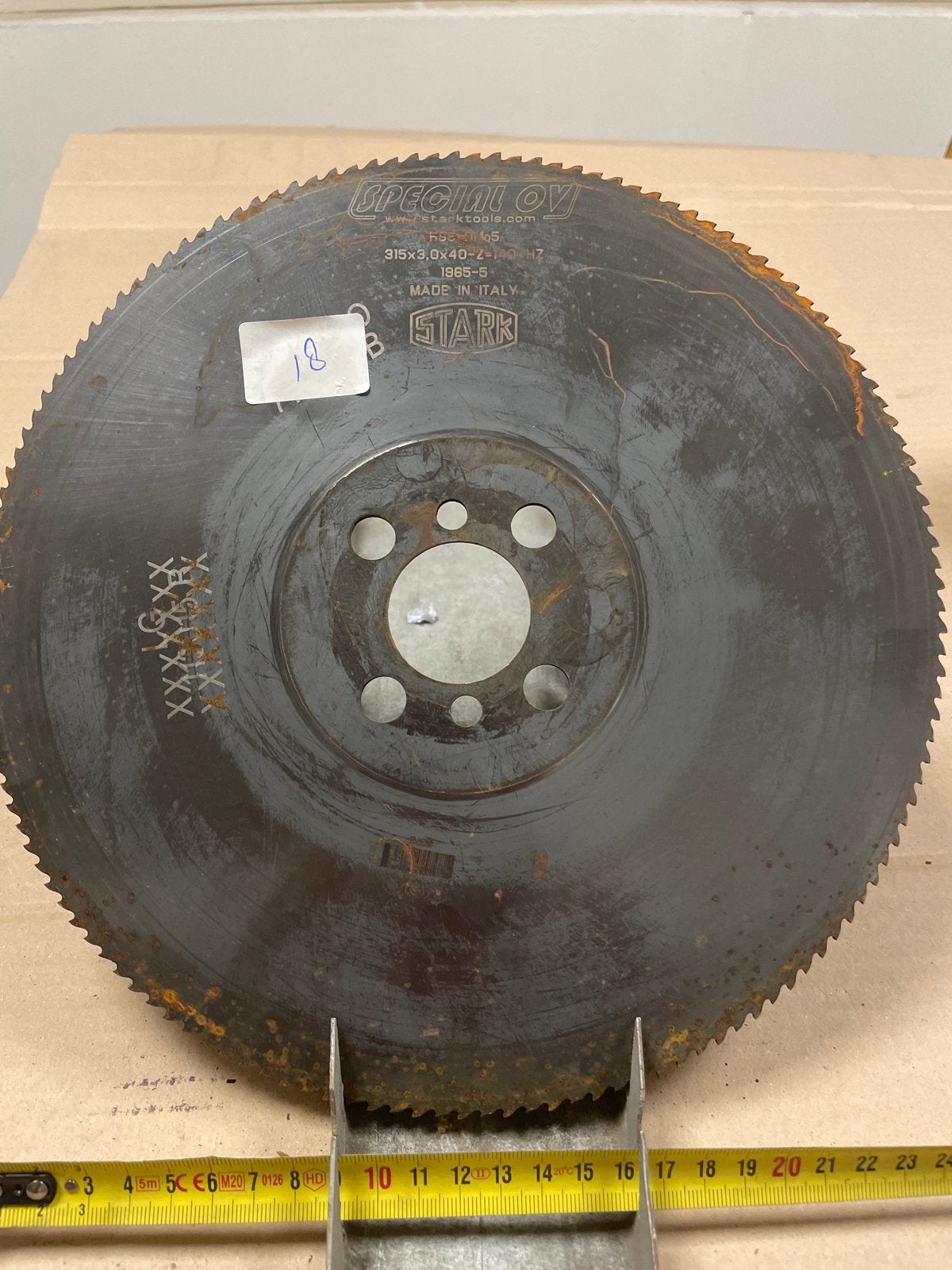 Stark Special OV Cirkelzaagblad 315x3.0x40-2-140-HZ, Ophalen, Gebruikt, Cirkelzaag