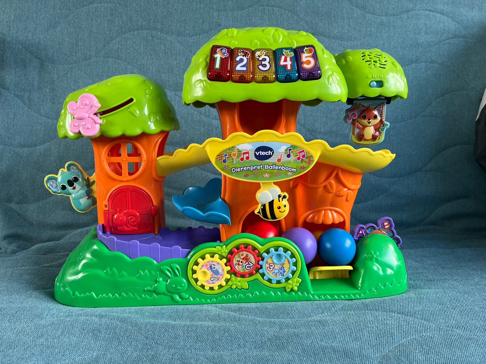 Vtech Dierenpret Ballenboom, Ophalen, Zo goed als nieuw, 6 maanden tot 2 jaar