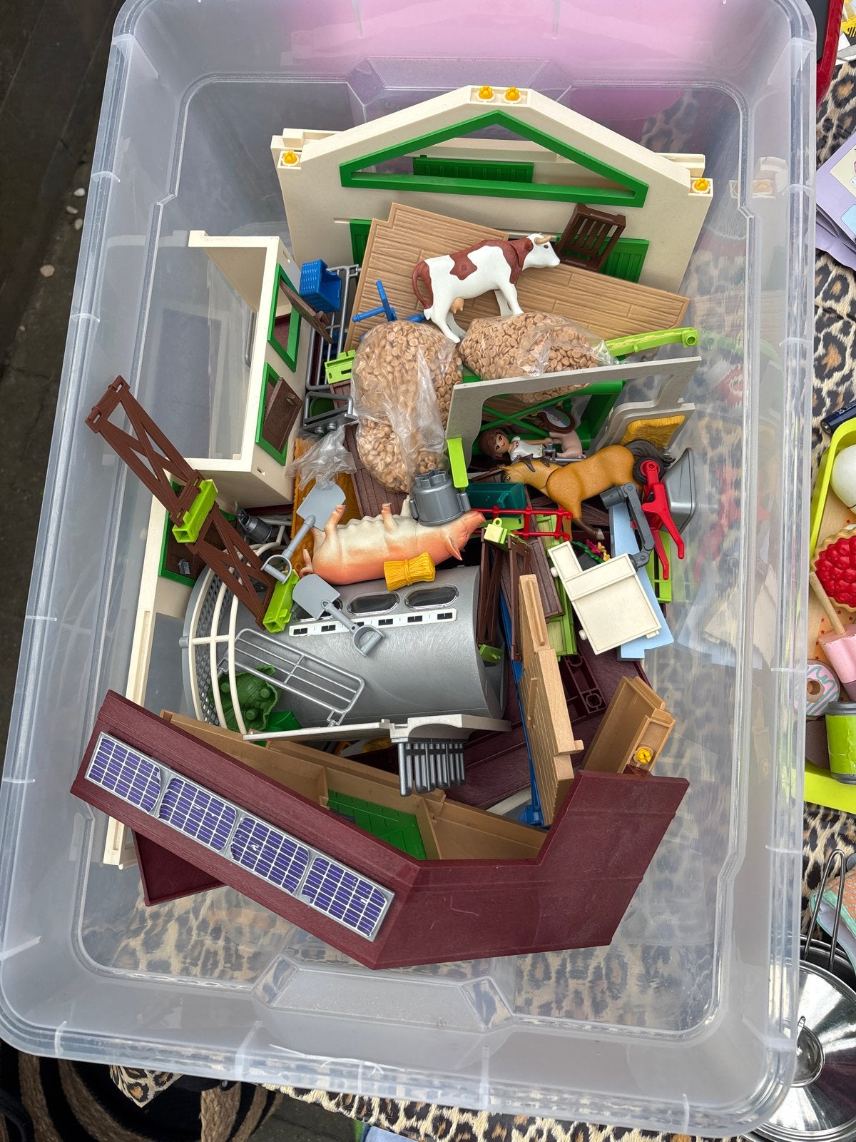 Playmobil Country Boerderij met silo, Kinderen en Baby's, Gebruikt, Gebouw, Complete set, Ophalen of Verzenden