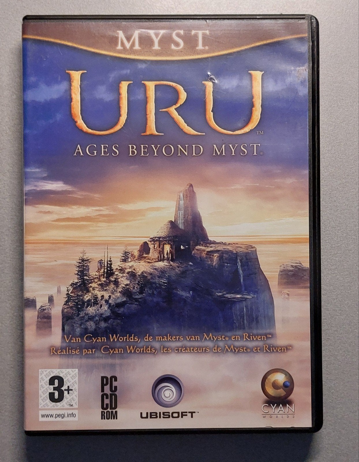 Uru: Ages Beyond Myst PC CD-ROM - Avontuurlijk puzzelspel, Spelcomputers en Games, Avontuur en Actie, Gebruikt, 1 speler, Ophalen of Verzenden