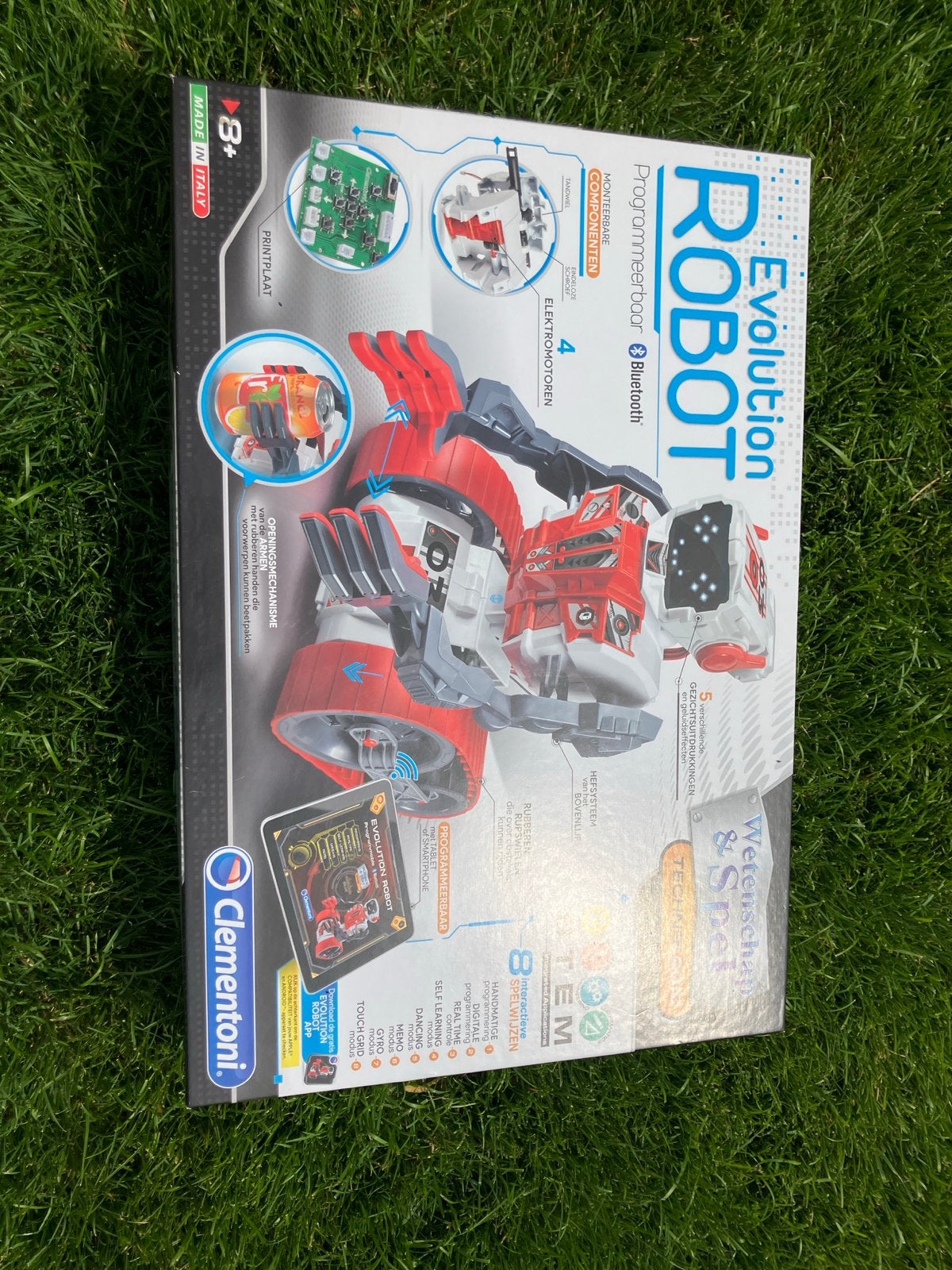 Clementoni Evolution Robot Programmeerbare Robot, Ophalen of Verzenden, Nieuw, Bouwen